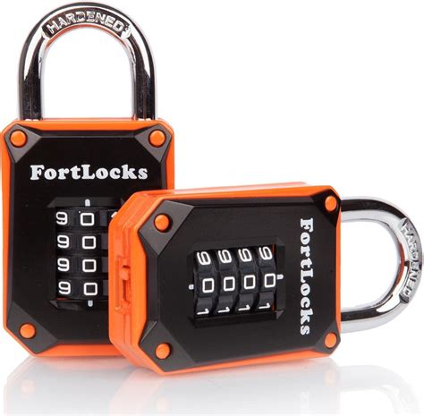 FortLocks 2 Pack Orange 4.